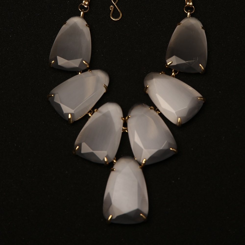 Kendra Scott Harlow Gold and Slate Catseye
